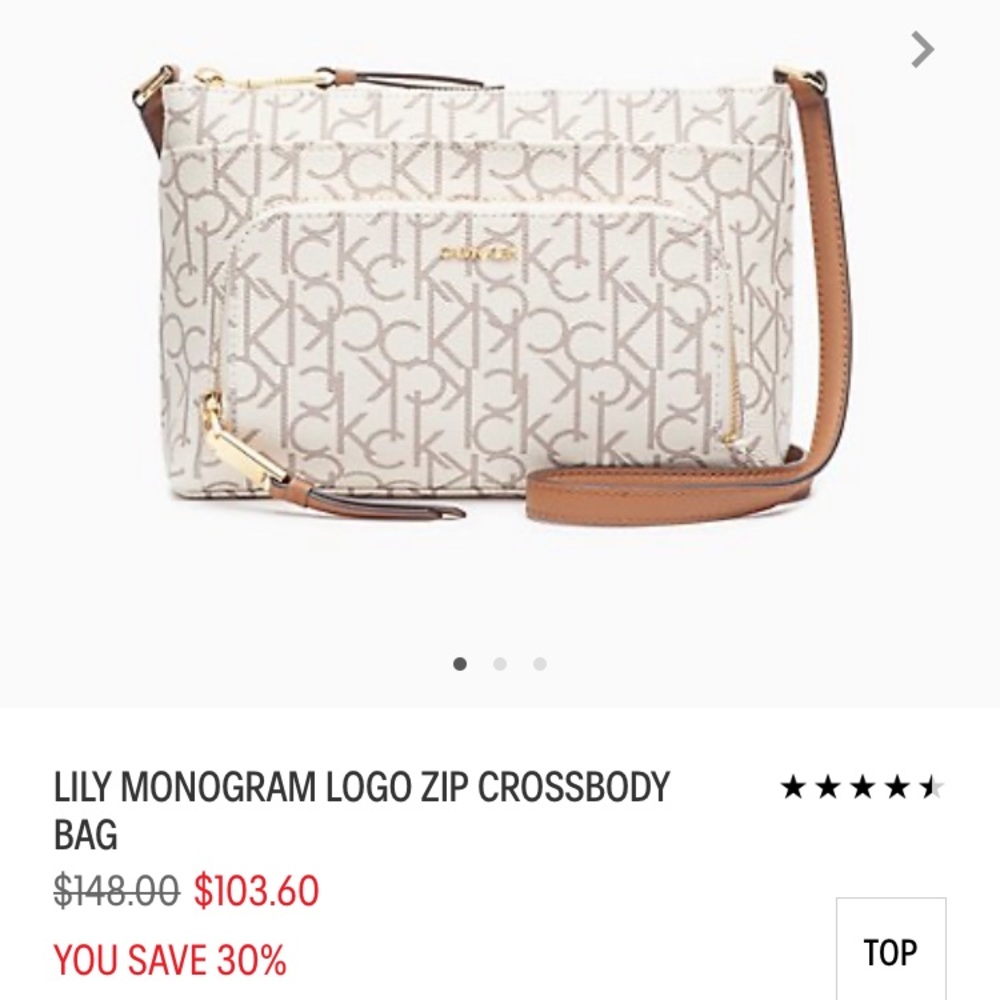 Calvin Klein cross body bag